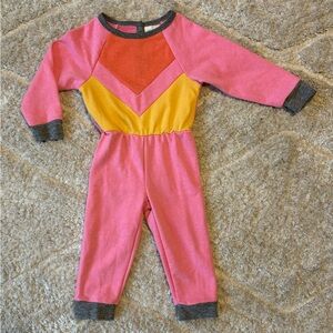 Miki Miette Sherbert Rainbow Romper size 2T